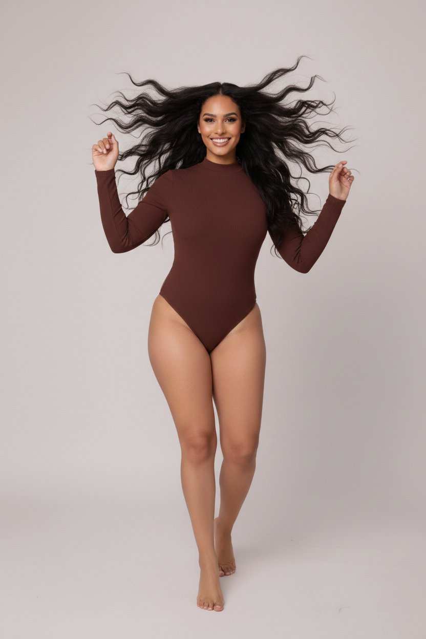 Full Sleeves Bare Bodysuit My Store